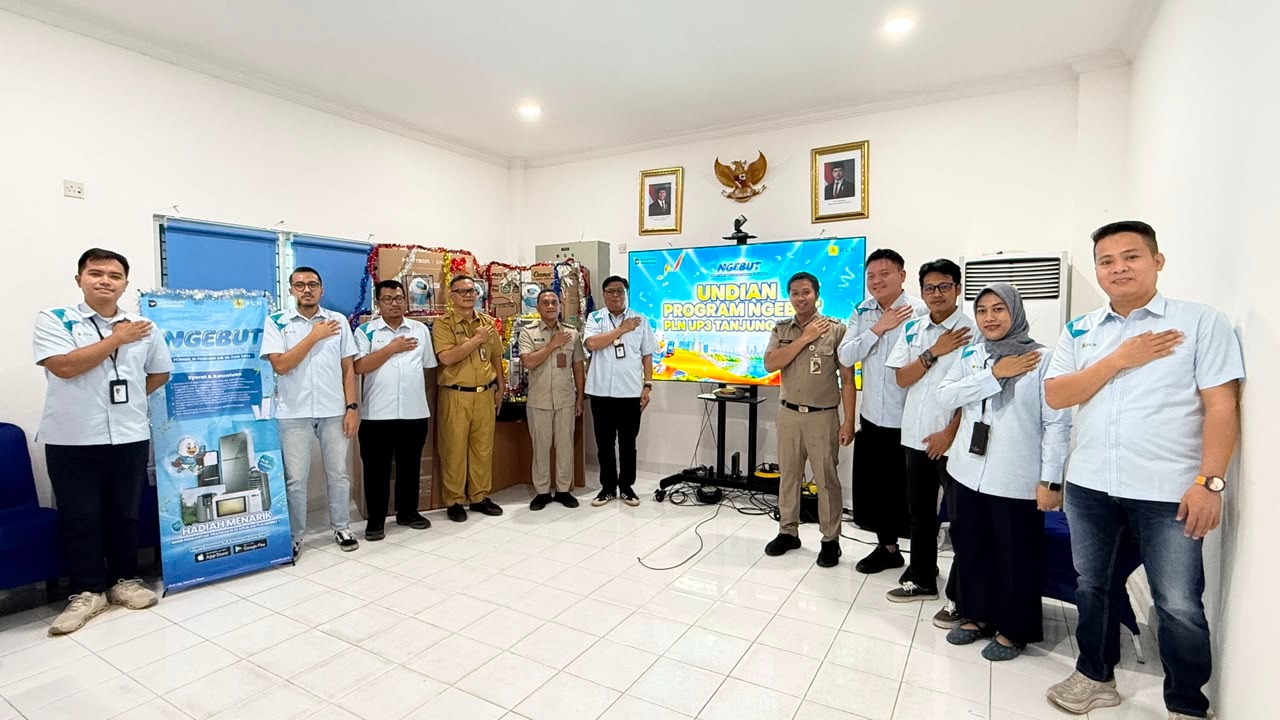 PLN UID Jakarta Raya Dorong Transformasi Layanan Digital, UP3 Tanjung Priok Berikan Apresiasi kepada Pelanggan Melalui Program NGEBUT
