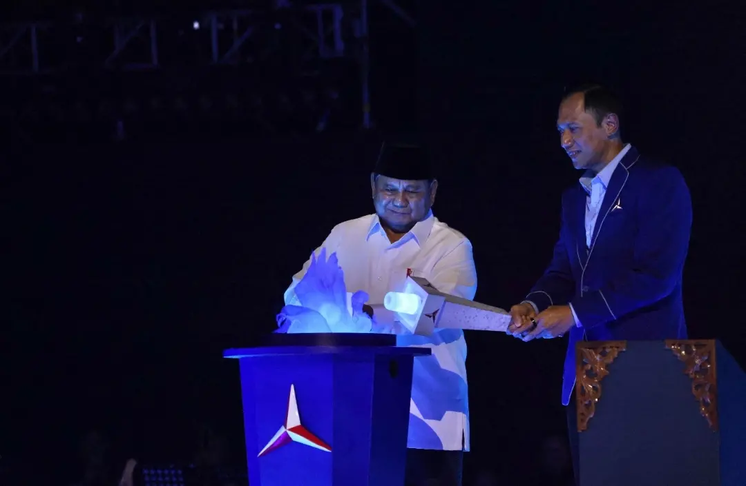 Prabowo Blak-blakan Ucap Persaingan dan Saling Kritik di HUT ke-25 Demokrat